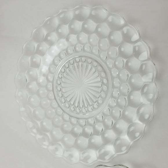 Anchor Hocking Fire King Bubble Dinner Plates - Picture 11 of 13